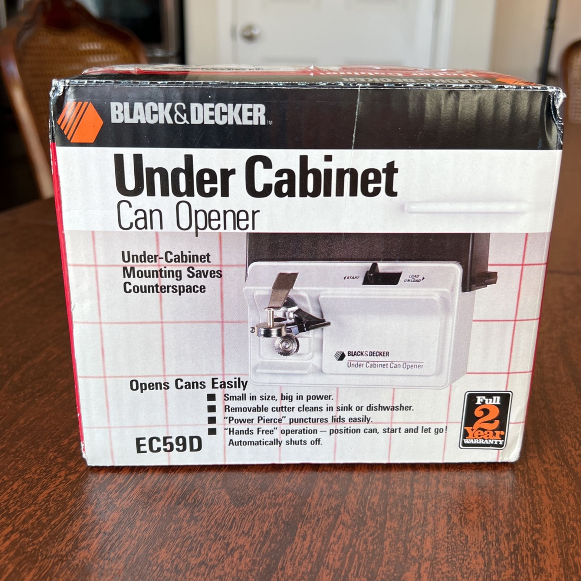Black & Decker Under Cabinet Can Opener