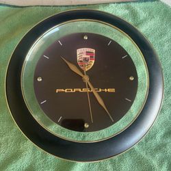 11” Porsche Wall Clock Quartz