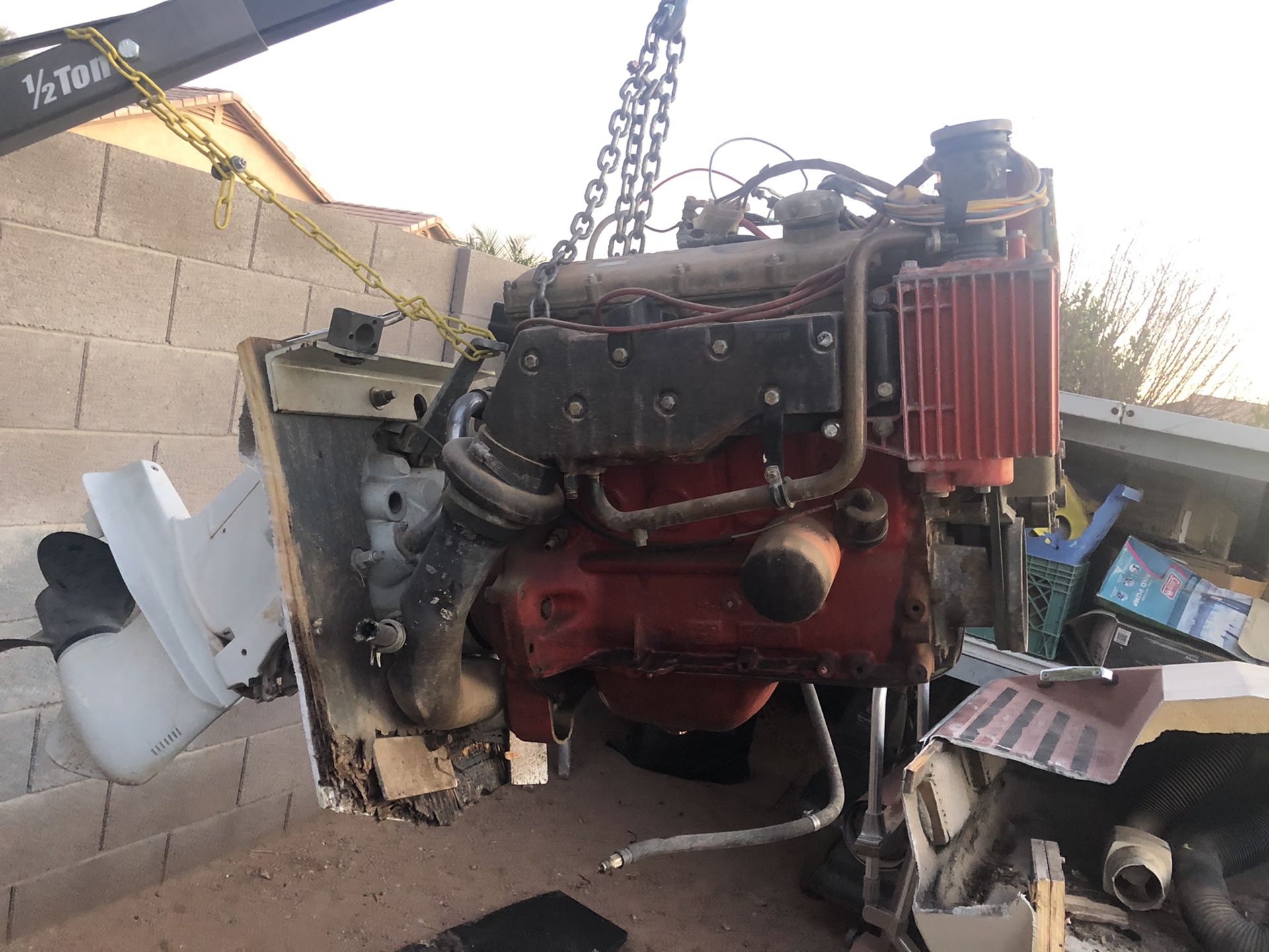 Boat motor Volvo penta with out drive