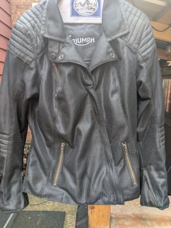 Triumph women's motorcycle jacket