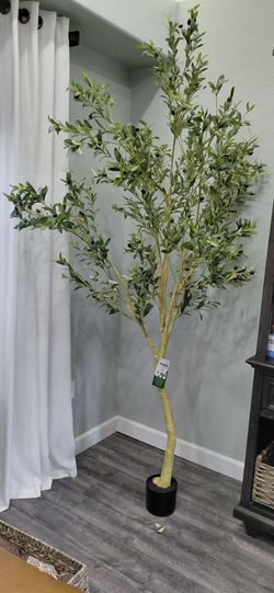 8ft Faux Olive Tree Brand New