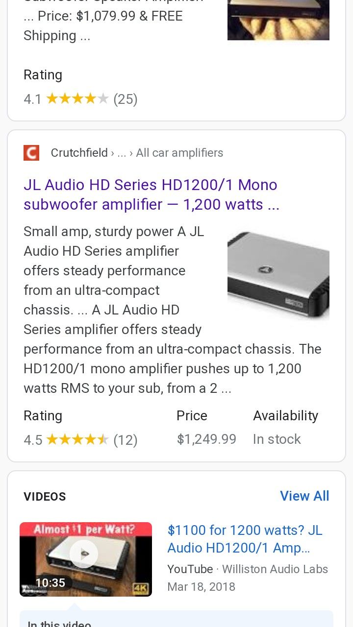 JL AUDIO HD AMP for Sale in Phoenix, AZ OfferUp