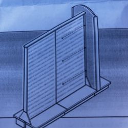 Store gondola display brand new  in crate