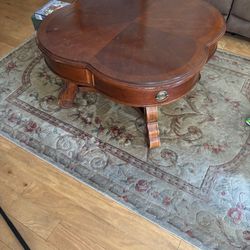 Coffee table 2 end tables solid