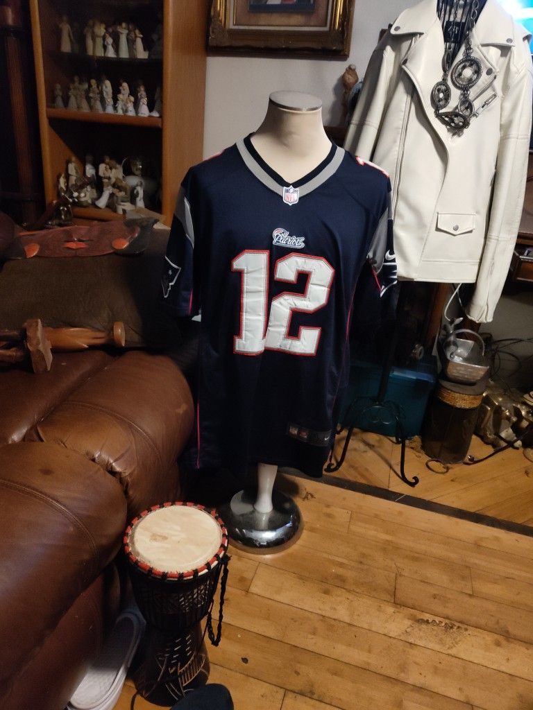 Tom Brady New England Patriots Nike Game Jersey Size Adult XL