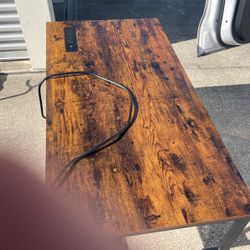 Desk 24X47 With Power And Usb Plugs