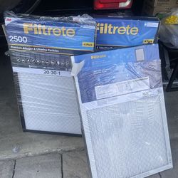 Home Air filters new  3 available  each set has  4 units $20 units each set $50 all 3** price is set **