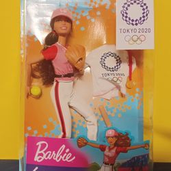 BARBIES. 2020  OLYMPIC  EDITION ( OLYMPICS CANCELLED THAT YEAR DUE TO COVID).