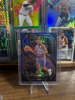 De'Aaron Fox 2024-25 Panini Select Spurs Card
