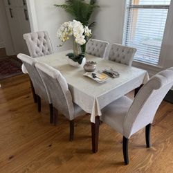 Rectangular Wood Dining Table
