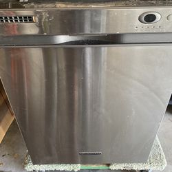 Free Kitchen Aid Stainless Dishwasher Not Sure If Working