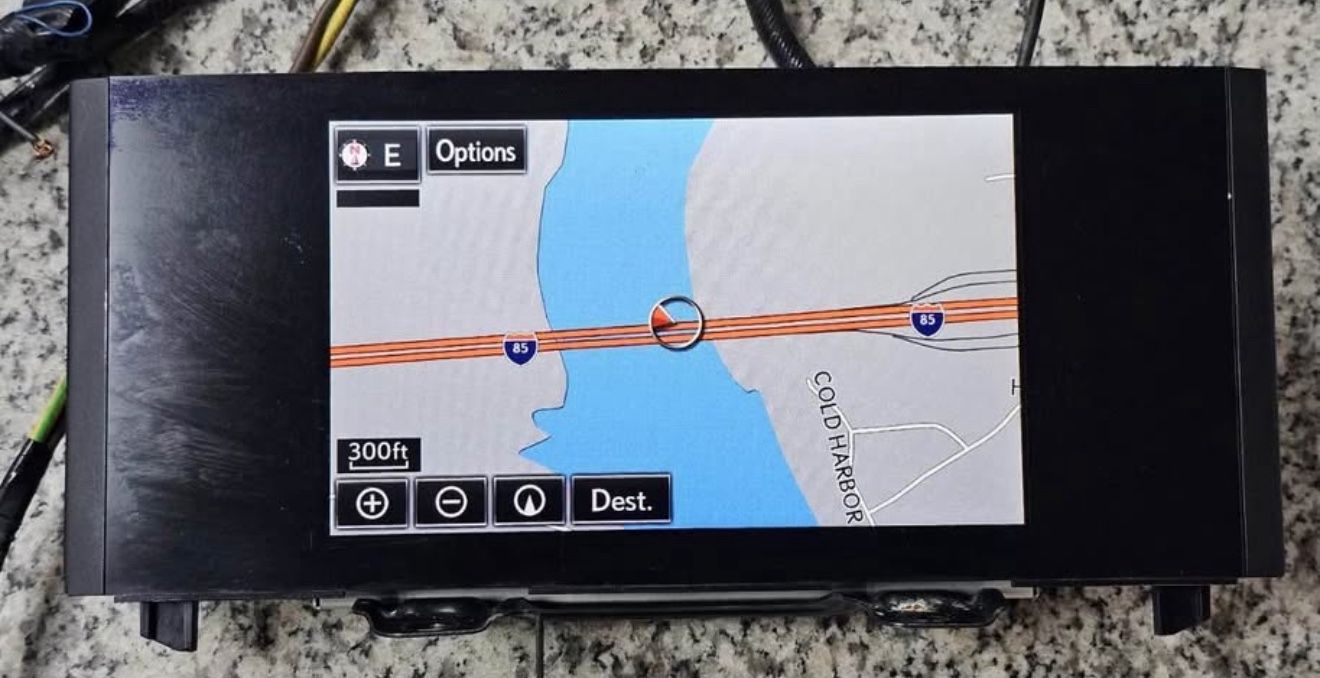 Lexus IS250 IS350 IS200T RC 2014-2018 Navigation display screen
