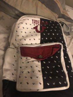 True religion back backpack