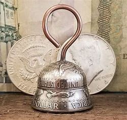 SILVER - Coin Bell - Gremlin Bell