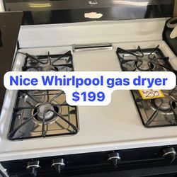Nice Whirlpool Gas Dryer 