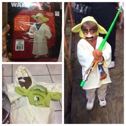 Star wars yoda halloween costume