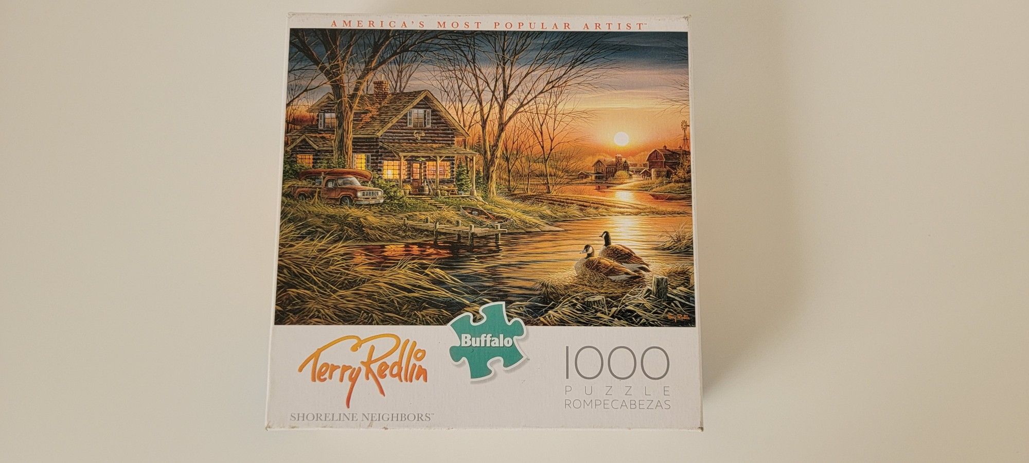 Buffalo Games - Terry Redlin - Shoreline Neighbors - 1000 Piece Jigsaw Puzzle
