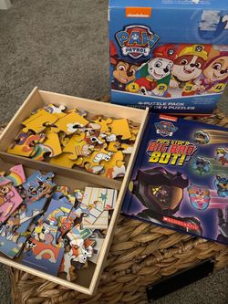 Paw patrol puzzles