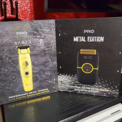 New Stylecraft Pro Saber Trimmer & Instinct Shaver Combo