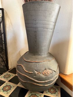 Large Rustic Floor Vase / Southwest Decorative Vase- SERIOUS BUYERS ONLY