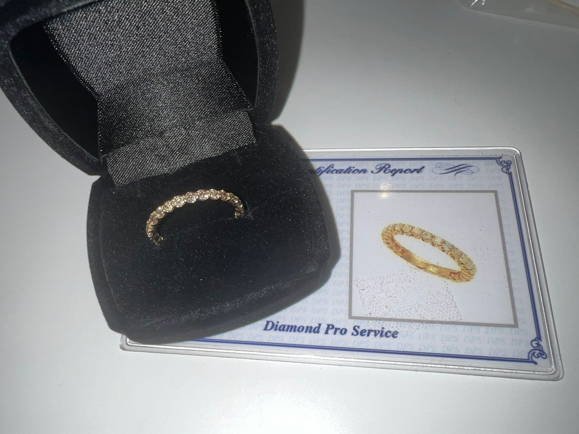 1 carat diamong eternity ring