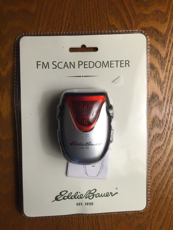 FM Scan Pedometer- by Eddie Bauer
