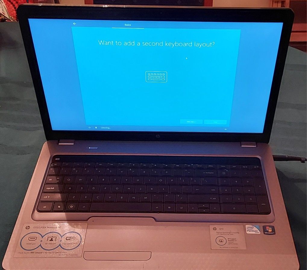 Hp G72-C55DX Notebook PC Laptop Computer