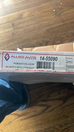 Allied Auto Stores Premium Brake Rotor or Drum