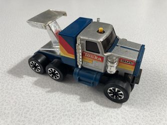 Vintage Tonka GMC General Semi Drag Truck Toy