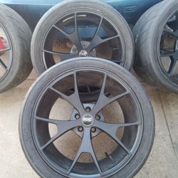 20" 5x115/ Competition Wheels And Tires 