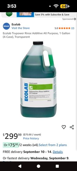 Commercial kitchen restaurant chemicals