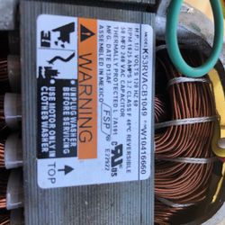 Washer Drive Motor W10416660 Kenmore, Whirlpool, Maytag