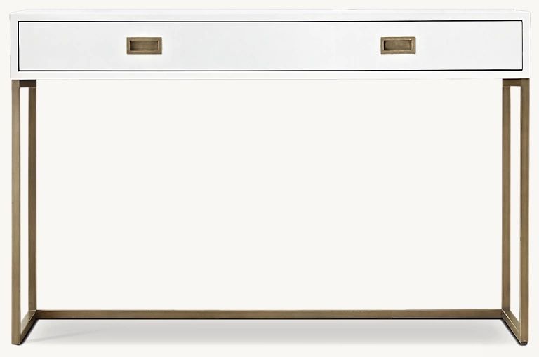 Restoration Hardware Desk Table 47”18”30.5” FREE DELIVERY