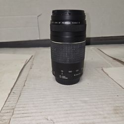 Canon EF 75 - 300mm F/4-5.6 III Telephoto Zoom Camera Lens