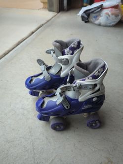 Auto Adjust Kids Quad Roller Skates
