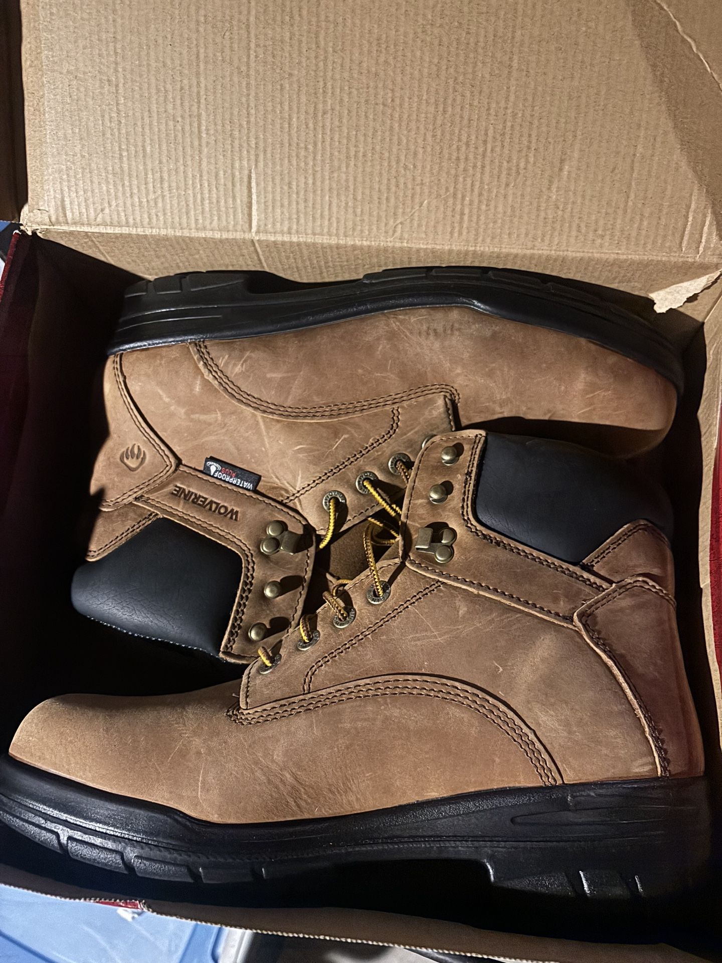 Men’s 13 Wolverine Durashock Work Boots