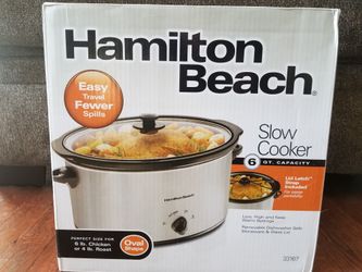 Hamilton Beach 6 Quart Crockpot