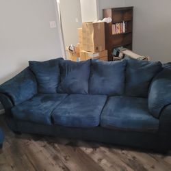 Navy Sofa Set