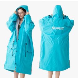 Waterproof swim parka adult size Large Unisex Oversized 
