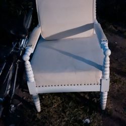 Madison Park Lyla Accent Chair – Light Gray with Bronze Nailhead Trim