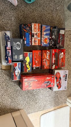 NASCAR Dale Earnhardt Jr and dad collectible cars