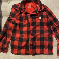 Kids Unisex Christmas Pjs Buffalo plaid