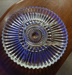 Crystal Serving Party Dish