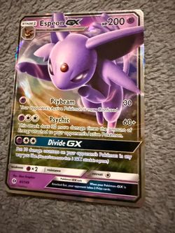 Pokemon Espeon GX 61/149 Pokémon Card