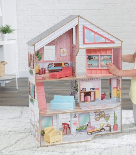 New In Box 1/12 Scale Kidkraft "Charlie" Dollhouse OG Retail $100