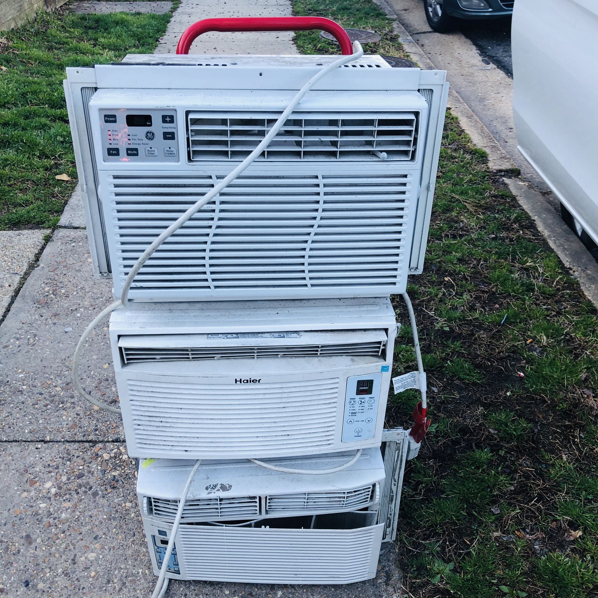 All 4 Window AC units for Free!!