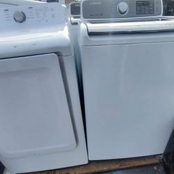 SAMSUM SET WASHER AND ELECTRIC DRYER PERFECT CONDITION WORKING 
