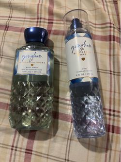 Bath & Body Works Gingham Fragrance 2-Piece Set – Fragrance Mist Spray (8 oz) & Body Wash (10 oz) – New