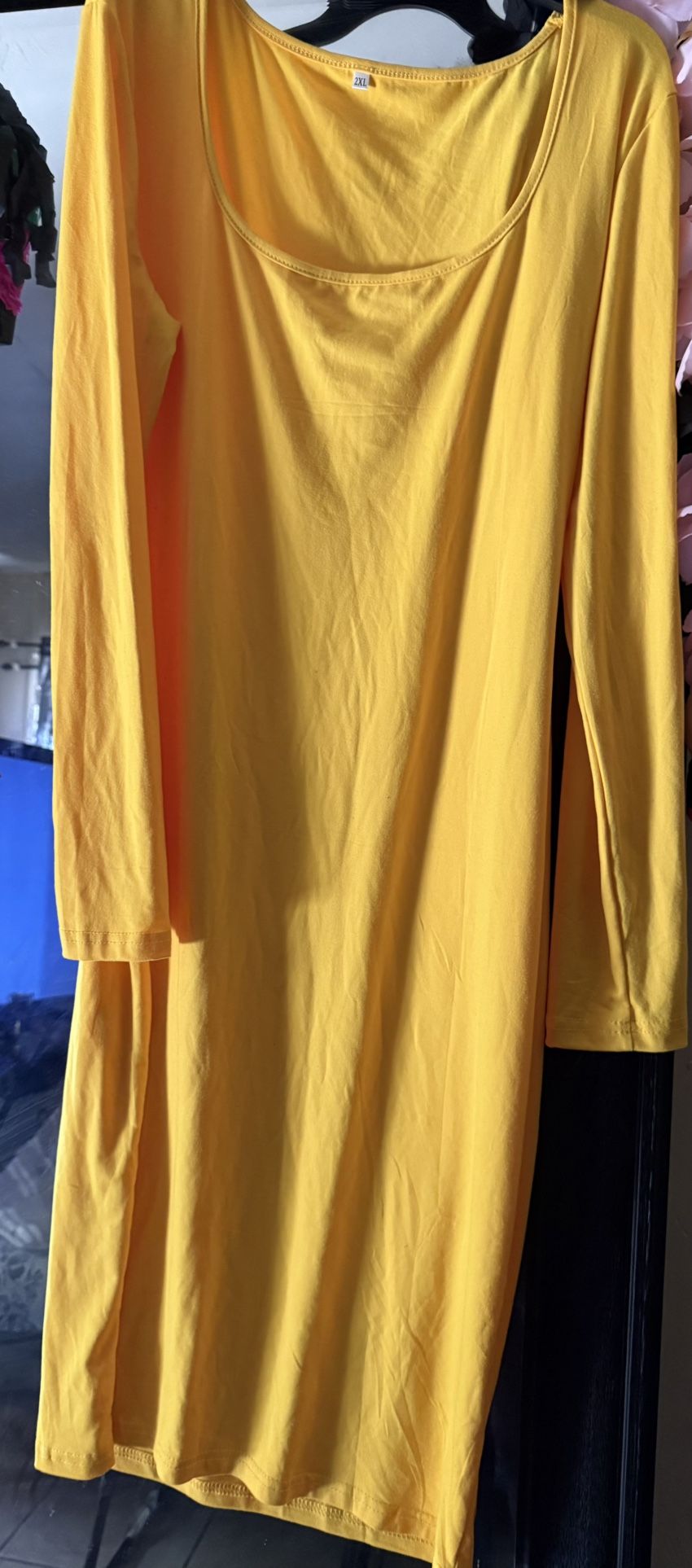 Yellow Dress 2xl