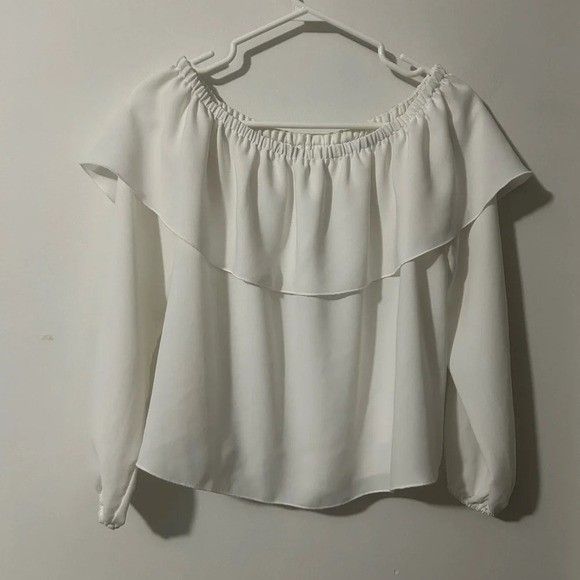 Wilfred White Long Sleeve Blouse
